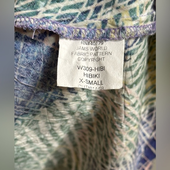 Jams World Honolulu Hawaii Hibiki Sleeveless V-Neck Shift Dress Women’s XS - Picture 4 of 8